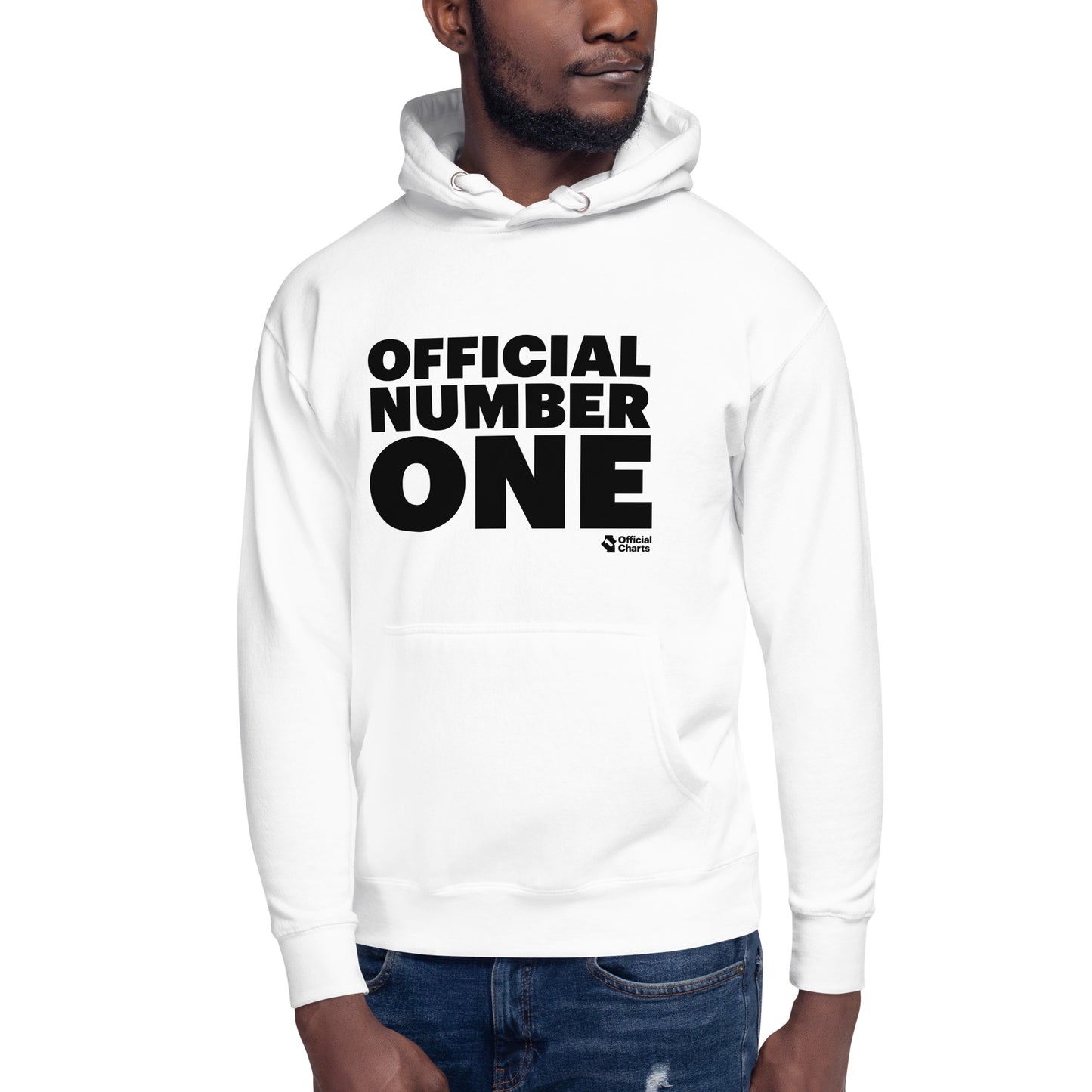 Official Number One Unisex Hoodie White