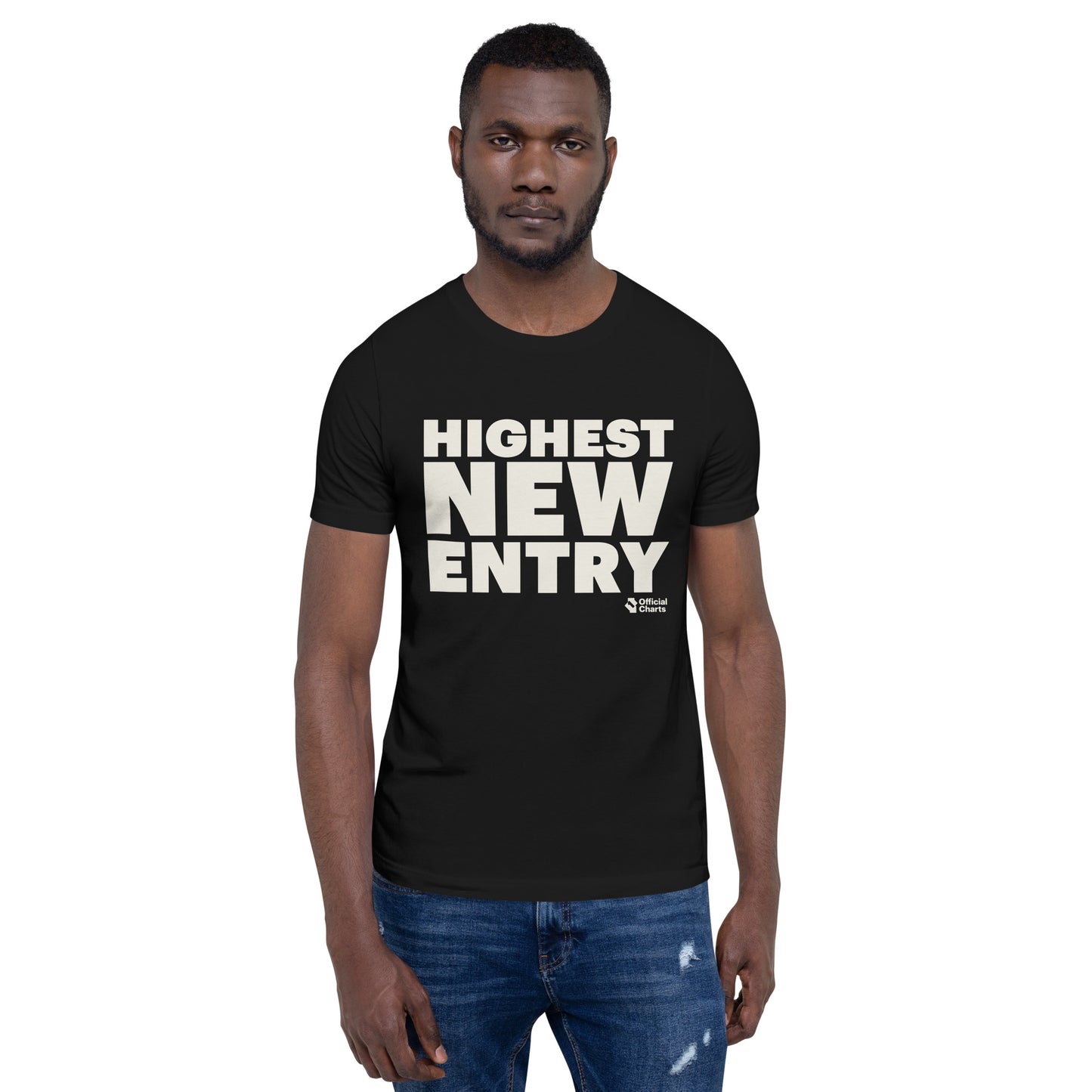 Highest new Entry Unisex t-shirt Black