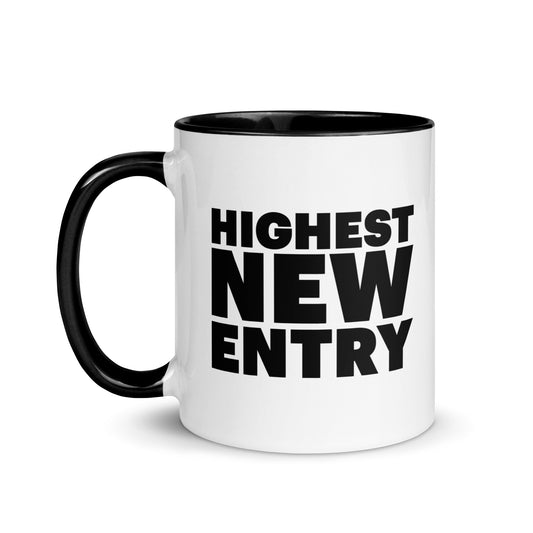 Highest New Entry Mug