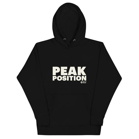 Peak Position Unisex Hoodie Black