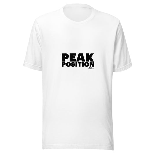 Peak Position Unisex staple eco t-shirt