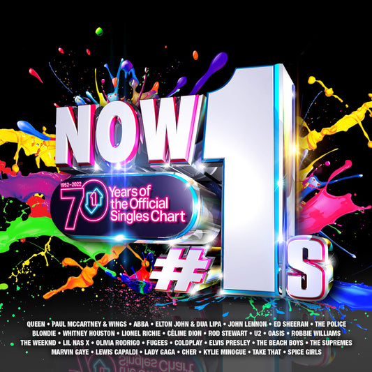 Now Number 1s Now # 1s Official Charts 70th anniversary